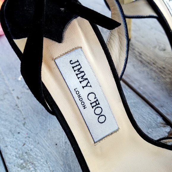 Jimmy Choo London Leather Strappy Heels - Picture 4 of 7